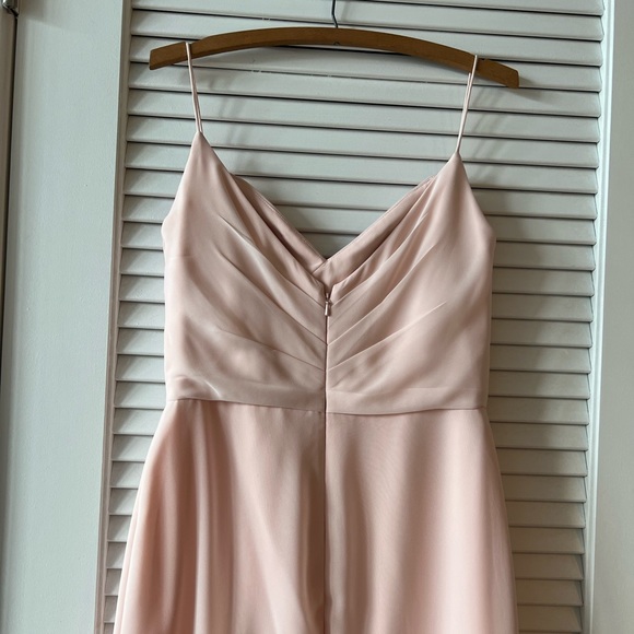 Hayley Paige Bridesmaid Dress - Style 5703, Blush - Picture 3 of 6